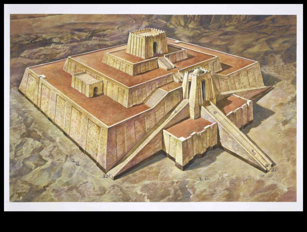 Ziggurat Zeniths: משמעות רוחנית באדריכלות מסופוטמית