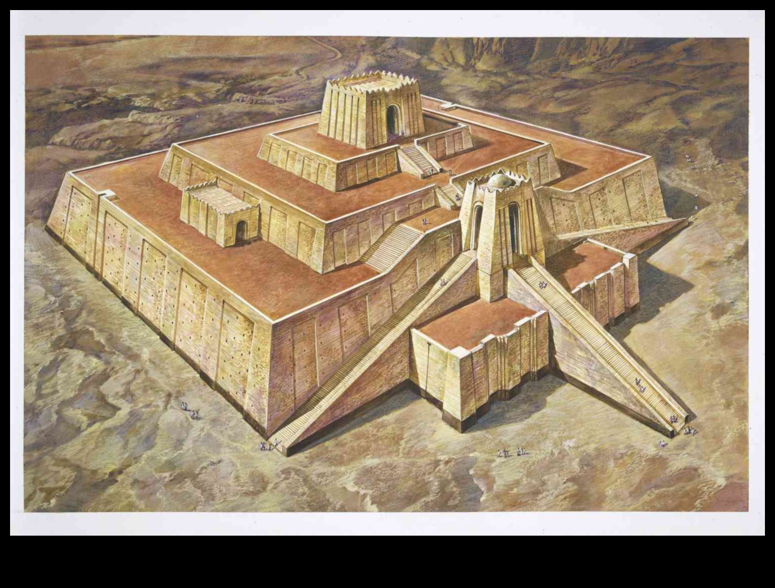 Ziggurat Zeniths: משמעות רוחנית באדריכלות מסופוטמית